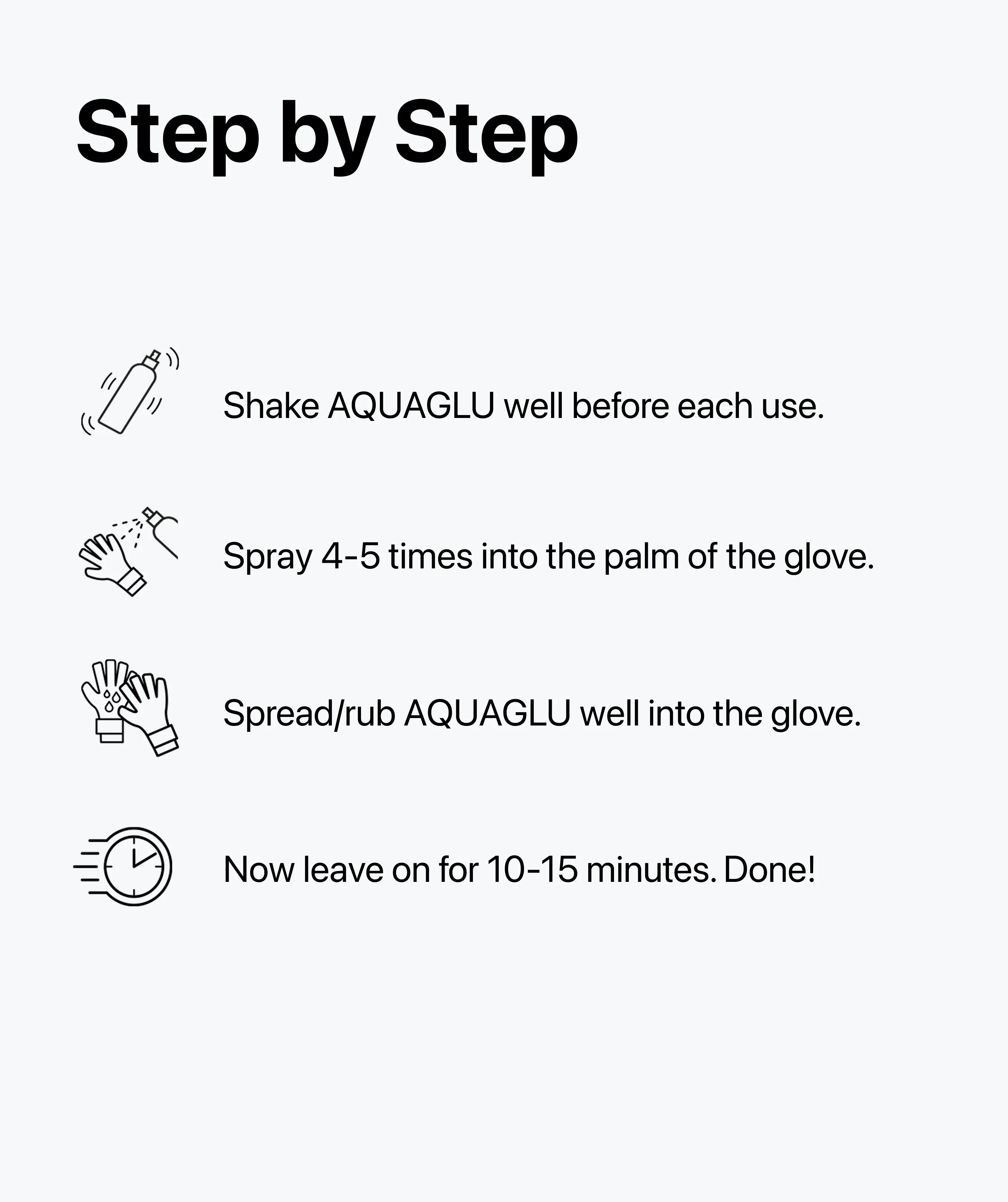 AQUAGLU - Grip Booster - Image 3