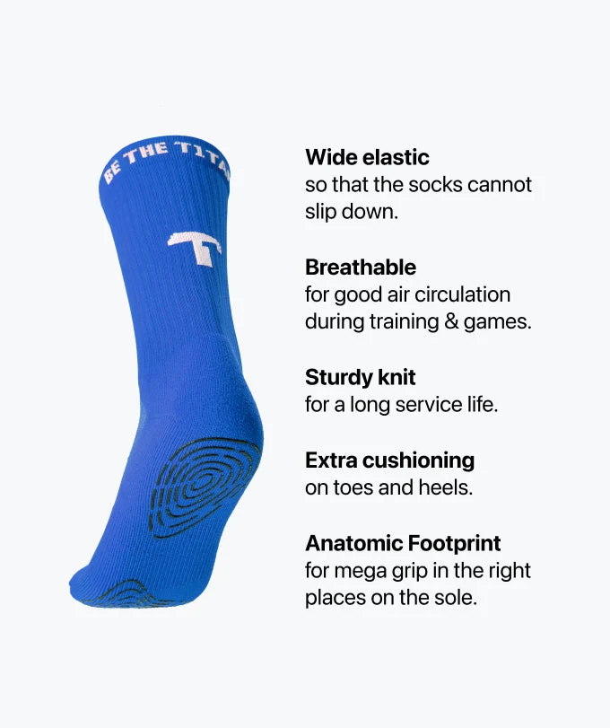 Grip Socks - Blue - Image 5