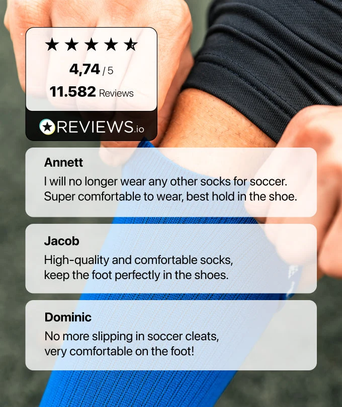 Grip Socks - Blue - Image 7