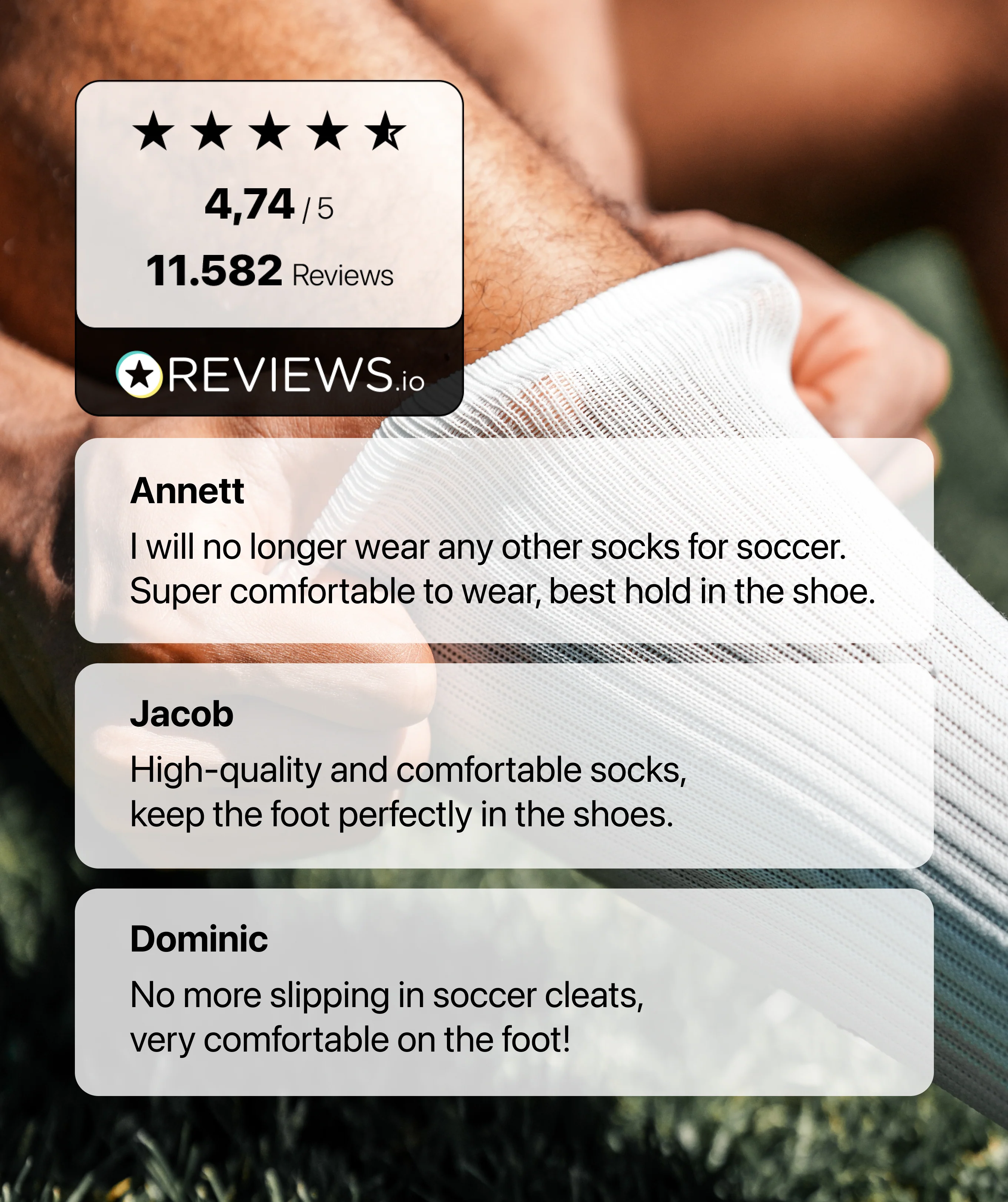 Grip Socks - CLEAN SHEET - Image 7